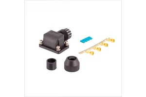 MR-J3 Servo Motor Connector 9 Pin Plug SM-2174053-1 Encoder Power Socket Set for Mitsubishi