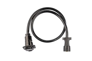Heavy Duty 7 Way Trailer Extension Cord, 10-14 AWG 7 Way Trailer Cable for RV Trailer