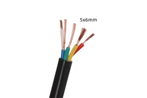 Professional Performance Audio 5-Core Speaker Power Wire HIFI Stage Speaker Cable 4x2.5mm2 OFC Copper Al Foil Shielded 100M