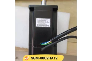 Original Yaskawa SGM-08U2HA12 AC Servo Motor 750W 200V 4.4A 3000r/min Sigma Series IP65 50/60Hz Over Voltage Protection