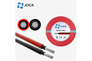 6mm Solar PV Cable H1Z2Z2-K DC1500V for for Tinned Copper Wire UV Resistant for Solar Energy System and Power Station