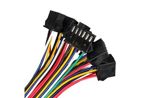 Custom High Quality 2-6 Pin Aluminum Conductor PBT IP66 Rated Adapter Wiring Harness Jst Xh Sh Zh Molex Cables 1.0-2.5 Pitch