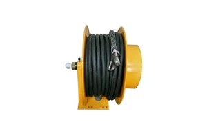Strong Strength Steel Compact Cable Reel with As Male End and Stripped Female End for Industrial Use