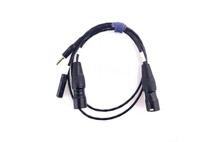 LTC Left & Right Channel Audio to XLR Cable: Achieving Efficient Audio Equipment Adaptation with Monitoring Headphone Function