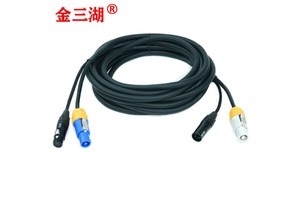 Stage Light Speed Lamp Connection Power Signal Composite Line for Active Speaker