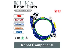 Kuka Industrial Robot Connecting Cable 00-166-361 Durable Shielded Wire for X19 Teach Plug A1-X42 Robot System Connecting Cable