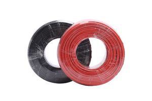 TUV Solar PV Cable H1Z2Z2-K/PV1-F 1*4 ROHS 12AWG Tinned Copper Wire PV DC Cable Solar Cable