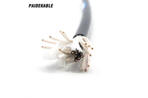 PAIDE Custom Multi-Conductor Control Cable for Industrial Automation Robotics 6x0.5mm +14x0.3mm Stranded Bare Copper PVC
