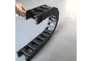 Yodel 25x57 Cadena Portacables Enclosed Bridge Type Cable Carrier Flexible Plastic Cable Drag Chain For Impresor 3d Cnc