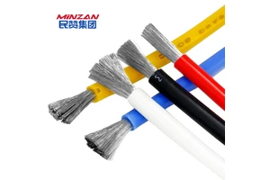 MINZAN High Temperature 3074 Ultra-flexible Resistance 16AWG Red Black Silicone Cable Silicone Wire for Lithium Battery