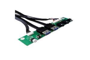 Dual USB3.0+LED+Power Switch+HD Audio I/O Cable Computer Case Front Panel Cable Motherboard Connection Cable For PC