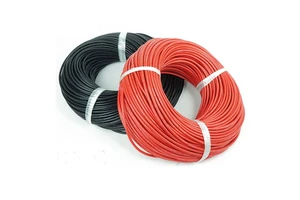 Silicone Cable with 14AWG Gauge Tin Plated Copper Wire Flexible Silicone Wire for RC Lipo Battery