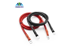 Solar Battery Cable 1x25mm 1x35mm Oxygen Free Tinned Copper PVC Insulated Jacket Photovoltaic Power Connection Wire