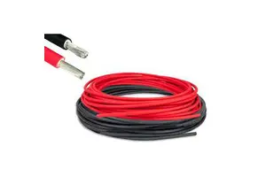 Factory Supply Industrial XLPO Insulated Stranded Tinned Copper Core Electric Power PV1-F Photovoltaic Solar Cable 4mm