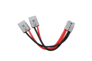 50A Solar Battery Connector Cable 1 to 2 Battery Connectors Solar Panel Cable for Automotive Battery Cables