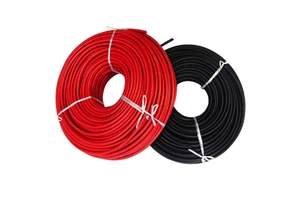 HOTION China Factory Wholesale Tinned Copper XLPO Solar Power Cables 4 Awg Home Appliance Use Solar PV Cables