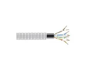 Industrial Grade Armoured CAT 6 LAN Cable with PE + PVC Jacket for High-Speed Networking