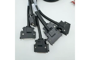 26PIN 36 Pos MDR Male to Half Pitch CN36 Pin SCSI Servo Shielded Copper Core PBT PVC Data Cable with Screw Cable Only