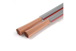 OEM Factory Custom Communication Cables 10AWG Bulk Transparent PVC OFC Wire Audio & Video Customizable Flat Speaker Cable