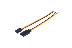 Futaba JR 3Pin Servo Pigtail Cable Male Female Connector with Tinned Wire for RC Receiver ESC Drone Airplane Flight Controller