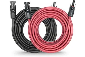 4mm2 6mm2 10mm2 Copper XLPE Insulated IP66 Rated 1.5KV DC Solar Cable for Power Station with 25+ Years Service Life