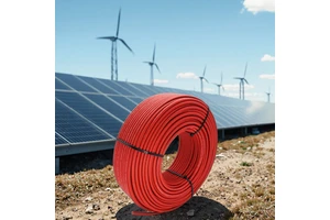 XLPO Insulation Photovoltaic Solar Cable Wire H1Z2Z2-K 1x6mm2 High-Low Temperature Resistance Solar Wire for Solar Pv System