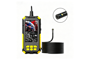 4.5 Inch Screen 5.5mm Lens 2M Cable 1920x1080 Resolution 65 Viewing Angle 30fps CMOS Mini Camera Industrial Endoscope Micro SD