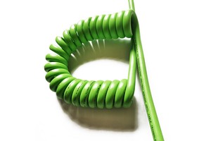 Three-phase 16A 5*2.5mm+0.75mm 5m 6m 8m 10m EV Spring Cable Charging Pile Spiral Cable Spiral Power Cable
