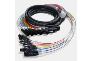 15M 8-Channel XLR Audio Snake Extension Cable for Audio & Video Connections