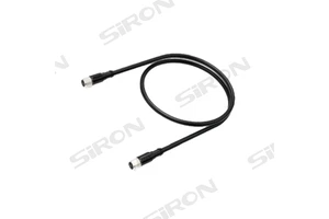 SiRON X237 High Temperature Resistance and Anti-Interference 4/5/6/8cores Cable Wire Jack Type M12 I/O Precast Connection Cable