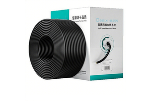 DENIXI 305M 1000ft CAT6 CAT6A Ethernet Cable 23AWG 24AWG CCA / Pure Copper Conductor UTP FTP SFTP Network Cable