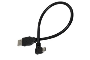 0.5M Micro USB AM To USB 2.0 OTG Data Cable With Braided Shielding For Camera And Computer Use
