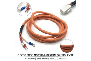 Robotic Motor Cable for Industry Automation & EV Fast Charging Infrastructure.