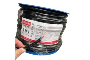 Professional Audio 2x2.5mm Speaker Power Wire S8 HiFl Stage Speaker Cable 2 Core of Copper Al Foil Shielded 50M