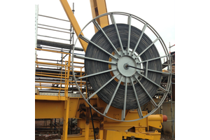KATO MOTORIZED CABLE REEL | 3x70+3x35/3 mm2 | 20 m/min | SINGLE WINDING | BM MAKINA