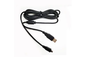 IFC-600PCU PVC Jacketed USB Data Cable Micro 5-Pin Cord for Canon Camera PowerShot SX620 HS SX720 HS SX730 HS EOS M5 M6 M50
