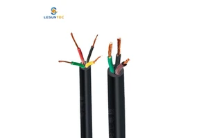 Lesun Factory Price Battery Cable Series 3C 60227 Iec 52 (Rvv) 300V PVC Insulated Multi Core Cable