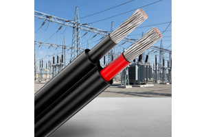 Solar Cable 4mm² 1500V Tinned Copper PV Wire XLPE XLPO Insulated Red Black Electrical Cable for Solar Panel