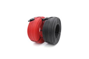 10 AWG Solar Extension Cable with Male to Female Connector Parallel Tinned Copper Wire for Solar Panel, Automotive, RV, Outdoors