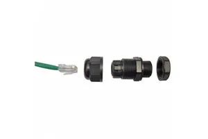 Ce Certificated Laird Technologies RJ45 Feed-Thru Cable Gland Nylon