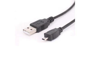 Cantell USB 2.0 Male to Mini 8Pin Male for Nikon SLR D5100 D6108p S2600P520 Interface Data Transmission Camera Charging Cable