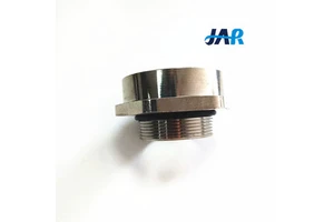 Manufacturer IP68 Waterproof Rubber O-Ring Expansion Adapter Nickel Plated Brass Single Entry Cable Glands