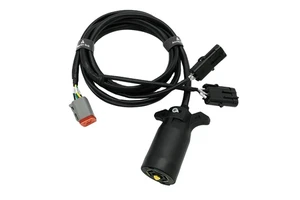 Customizable Thermoplastic Insulation PWR 7 Pin Trailer Plug Connector Cord Trailer Cable Assembly for Truck