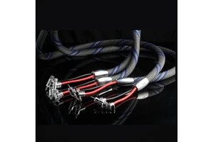 Single Crystal Copper-silver Speaker Cable OCC7N Audio Connection Power Amplifier Banana Head High-end Speaker Cable