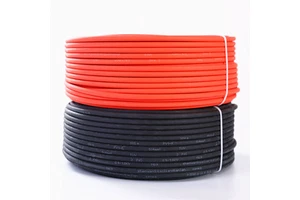 DC Solar Cable for Photovoltaic Power System PV1-F 1*2.5mm2 Cable Low Smoke Halogen-free Tinned DC Wire
