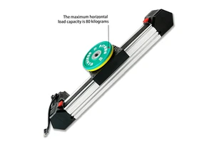 750W Servo Motor High Speed Rail Heavy Load Slide Long Stroke Guide Linear Motion Belt Driven Actuator Bearing Core Aluminum