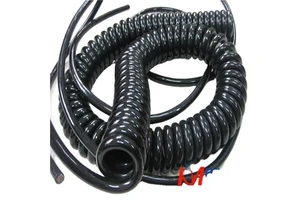 Spiral Cable KaiMei Low Voltage Silver Plated Copper Conductor PVC Insulation