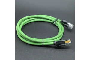 Double Male RJ45 High Flex SFTP CAT6 Cable Industrial RJ45 Ethernet Network CAT6A Connector Shield Profinet Cable 26AWG 3M