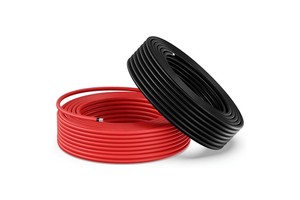 Factory Supply Solar Pv Power Cable Wire 10Mm 6Mm 4Mm 100M Tinned Copper Conductor and XLPO Insulation for Power Stations
