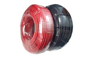 Black Red Solar Panel Cable 2.5 Mm² 4mm² 6mm² 10mm² Breakaway Extension PV Solar Cable
